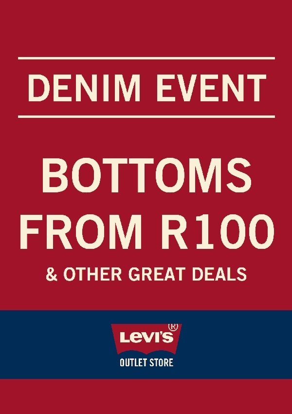 South African Factory Shops Levi’s Factory Access Park Factory Shop